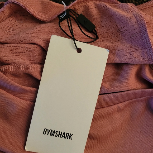 Gymshark Whitney Longline Workout Tee Pink Haze Size Small - Picture 7 of 8